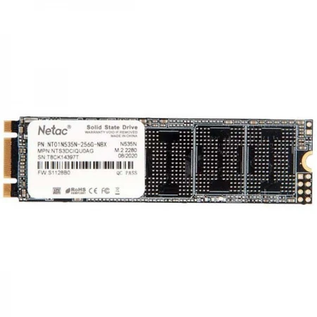 SSD диск Netac N535N 2546GB, (NT01N535N-256G-N8X)