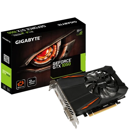 Видеокарта Gigabyte GeForce GTX 1050 D5 2GB, (GV-N1050D5-2GD)