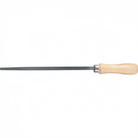 Напильник Сибртех 250 мм, квадратный, деревянная ручка (15929)