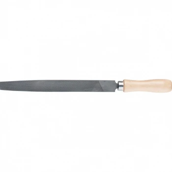 Напильник Сибртех 200 мм, плоский, деревянная ручка (16226)