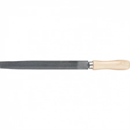 Напильник Сибртех 200 мм, полукруглый, деревянная ручка (16326)