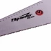 Ножовка по дереву Sparta 400 мм, 7-8 TPI, зуб-2D, каленый зуб, линейка, двухкомпонентная рукоятка (235015)