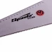Ножовка по дереву Sparta 450 мм, 7-8 TPI, зуб-2D, каленый зуб, линейка, двухкомпонентная рукоятка (235025)