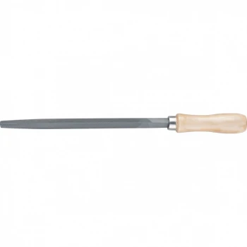 Напильник Сибртех 200 мм, трехгранный, деревянная ручка (16026)