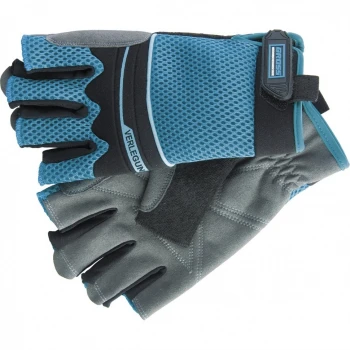 Перчатки комбинированные Gross облегченные, открытые пальцы AKTIV, XL (90317)