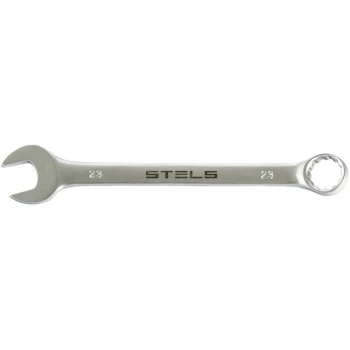 Ключ комбинированный Stels 23 мм, CrV, матовый хром (15226)