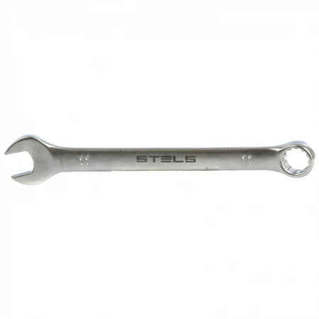 Ключ комбинированный Stels 11 мм, CrV, матовый хром (15207)