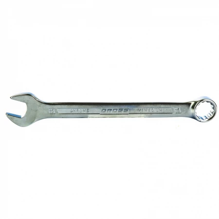 Ключ комбинированный Gross 15 мм, CrV, холодный штамп (15134)