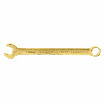 Ключ комбинированный Сибртех 11 мм, желтый цинк (14977)