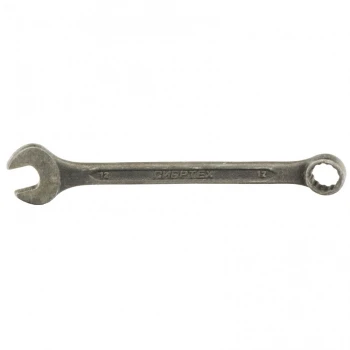 Ключ комбинированный Сибртех 12 мм, CrV, фосфатированный, ГОСТ 16983 (14907)