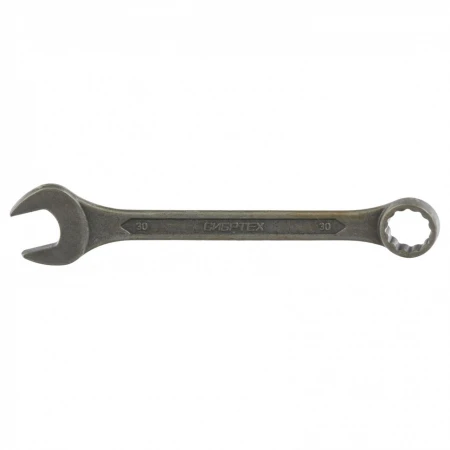 Ключ комбинированый Сибртех 30 мм, CrV, фосфатированный, ГОСТ 16983 (14916)