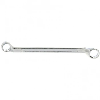 Ключ накидной Sparta коленчатый, 17 х 19 мм, хромированный (147615)