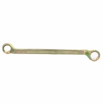 Ключ накидной Сибртех 17 х 19 мм, желтый цинк (14626)