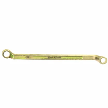 Ключ накидной Сибртех 10 х 11 мм, желтый цинк (14616)