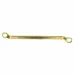 Ключ накидной Сибртех 10 х 13 мм, желтый цинк (14618)