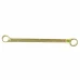 Ключ накидной Сибртех 20 х 22 мм, желтый цинк (14630)