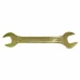 Ключ рожковый Сибртех 13 х 14 мм, желтый цинк (14306)
