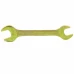 Ключ рожковый Сибртех 24 х 27 мм, желтый цинк (14314)