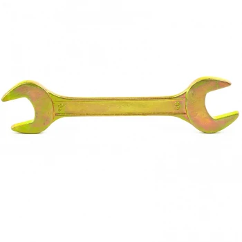 Ключ рожковый Сибртех 30 х 32 мм, желтый цинк (14315)