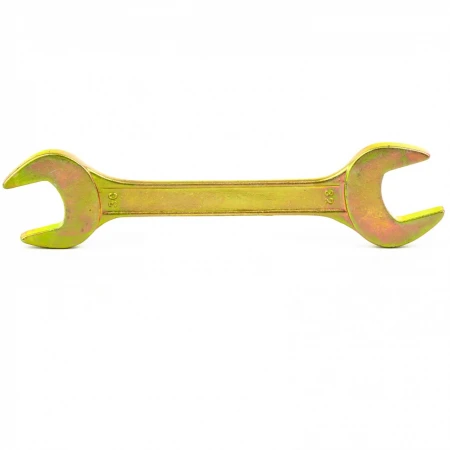 Ключ рожковый Сибртех 30 х 32 мм, желтый цинк (14315)
