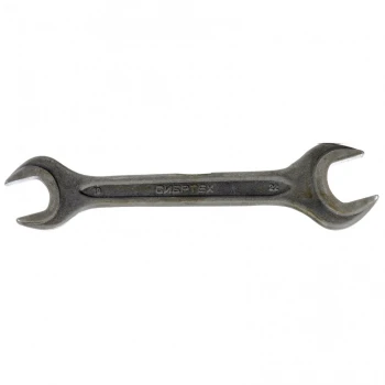 Ключ рожковый Сибртех 19 х 22 мм, CrV, фосфатированный, ГОСТ 2839 (14329)