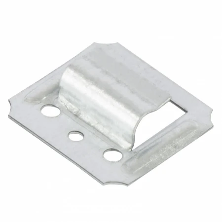 Кляймер Сибртех №4 оцинкованный с гвоздями, 100шт., Россия (46574)