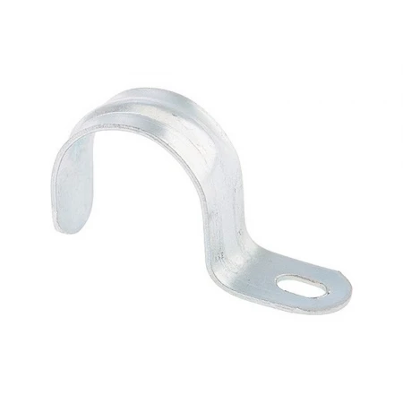 Скоба Сибртех металлическая однолапковая 25(СМО) 100шт., Россия (48182)