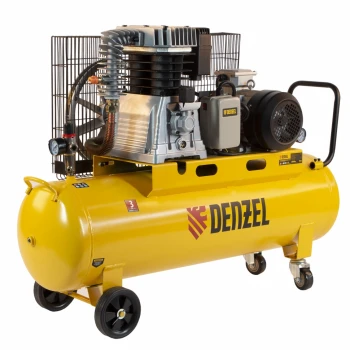 Компрессор Denzel воздушный рем. привод BCI4000-T/100, 4,0 кВт, 100 литров, 690 л/мин (58123)