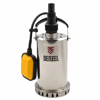 Дренажный насос Denzel DP600X, 600 Вт, подъем 7,5 м, 8500 л/ч (97220)