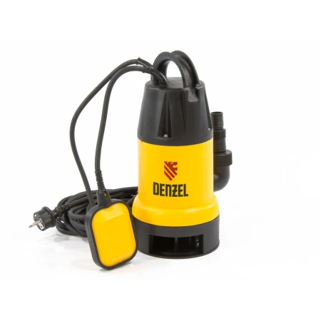 Дренажный насос Denzel DP900, 900 Вт, подъем 8,5 м, 14000 л/ч (97223)