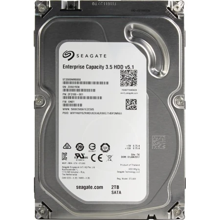Жёсткий диск Seagate Enterprise Capacity 2TB, (ST2000NM0008) Жёсткий диск Seagate Enterprise Capacity 2TB, (ST2000NM0008)