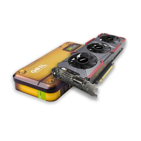 Видеокарта Geil nVidia GeForce GTX 1070, 8Gb, GDDR5 256-bit DP, HDMI, DVI, GV107TM08GF3 RETAIL