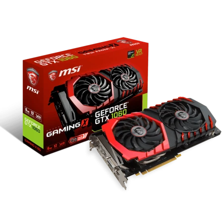 Видеокарта MSI GeForce GTX 1060 GAMING X 6G, 6Gb, (GTX 1060 GAMING X 6G) Видеокарта MSI GeForce GTX 1060 GAMING X 6G, 6Gb, (GTX 1060 GAMING X 6G)