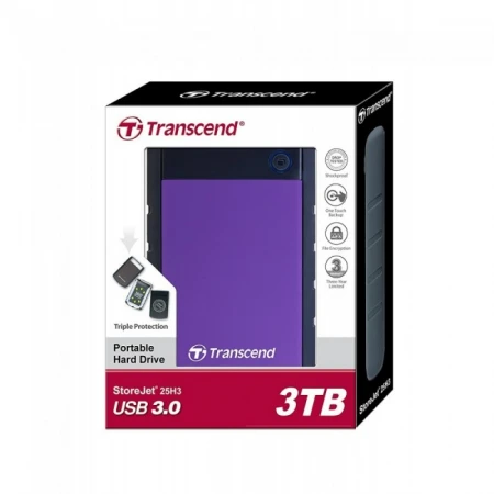 Внешний жесткий диск Transcend TS3TSJ25H3P Внешний жесткий диск Transcend TS3TSJ25H3P