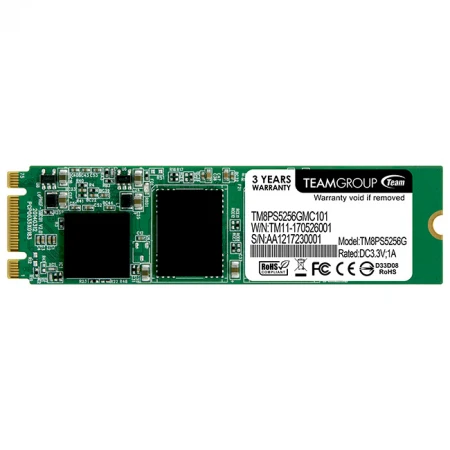 SSD диск Team Group M.2 Lite 256Gb, 2280, SATA 6Gb/s, MLC, TM8PS5256GMC101 SSD диск Team Group M.2 Lite 256Gb, 2280, SATA 6Gb/s, MLC, TM8PS5256GMC101