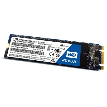 SSD диск Western Digital Blue 1TB, (WDS100T2B0B)