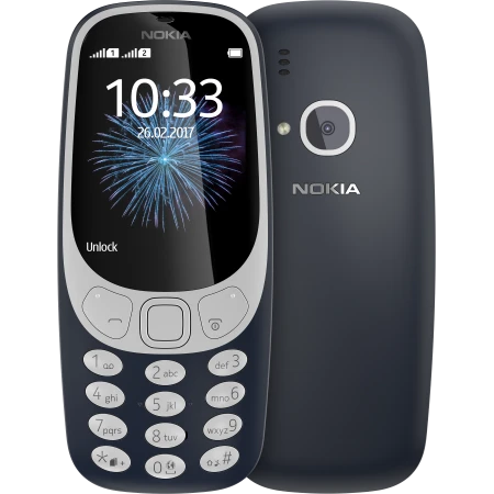 Мобильный телефон Nokia 3310 DS, Dark Blue
