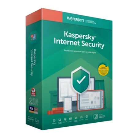 Антивирус Kaspersky Internet Security 2019, 1 год 2 ПК, BOX
