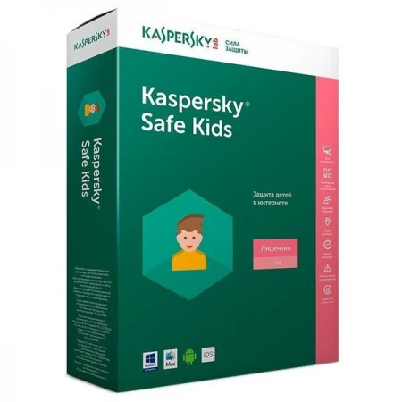 Антивирус Kaspersky Safe Kids 2016, 1 год 1ПК, BOX