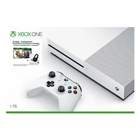 Microsoft Xbox One S 1TB, GOW 4 + FH 2 + Rare Replay + HeadSet Microsoft Xbox One S 1TB, GOW 4 + FH 2 + Rare Replay + HeadSet