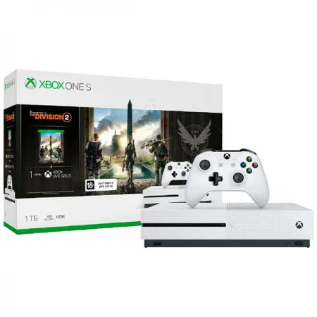 Microsoft Xbox One S 1TB, Tom Clancys The Division 2 Microsoft Xbox One S 1TB, Tom Clancys The Division 2