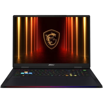 Ноутбук MSI Raider 18 HX AI A2XWJG-651KZ (18 UHD+/Core U9 285HX/64Gb/4TbSSD/RTX5090 24Gb/noOD/Win11)(9S7-182462-651)