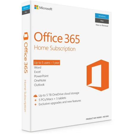 Microsoft Office 365 Home, 32/64 Russian Subscr 1YR Kazakhstan Only Mdls P2