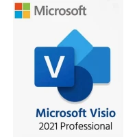 Microsoft Visio Pro 2021 Win Russian Central/Eastern Euro Only Medialess, (D87-07761)