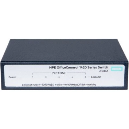 Коммутатор HPE 1420 8G, (JH329A)
